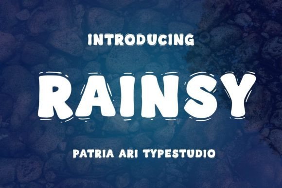 Rainsy Font - Featured Image