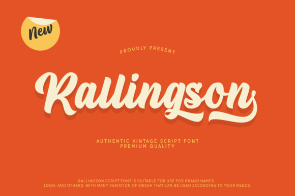 Rallingson Font - Featured Image
