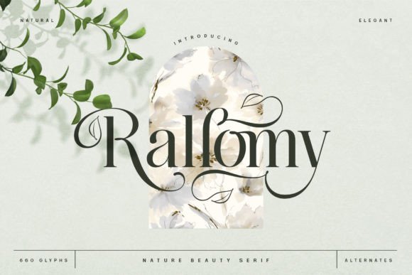 Rallomy Font - Featured Image