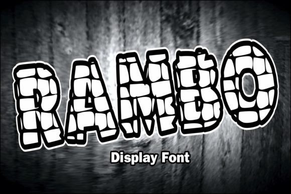 Rambo Font - Featured Image