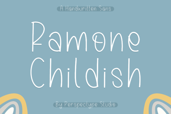 Ramone Childish Font - Featured Image