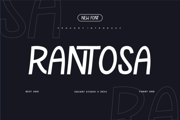 Rantosa Font - Featured Image