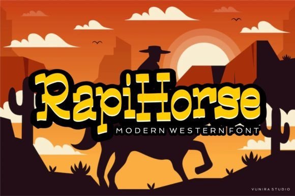 Rapi Horse Font - Featured Image