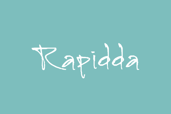 Rapidda Family Font - Featured Image
