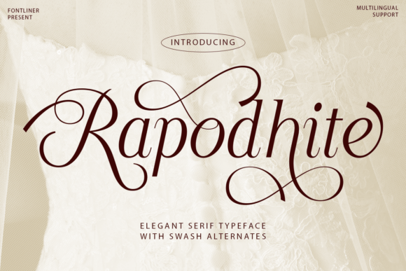 Rapodhite Font - Featured Image