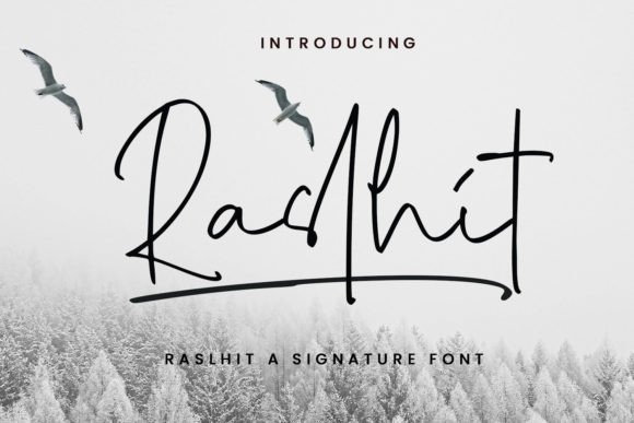 Raslhit Font - Featured Image