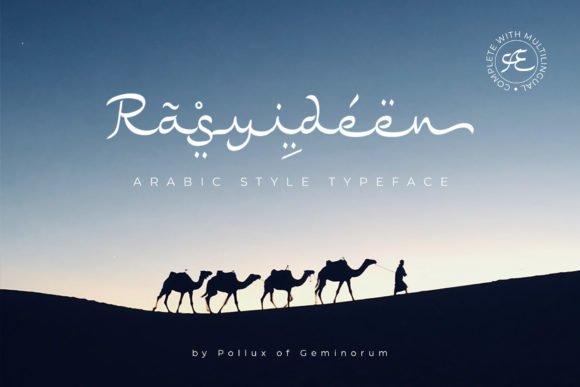 Rasyideen Font - Featured Image