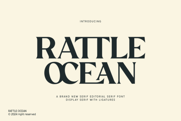Rattle Ocean Font - Featured Image