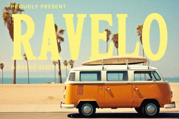 Ravelo Font - Featured Image