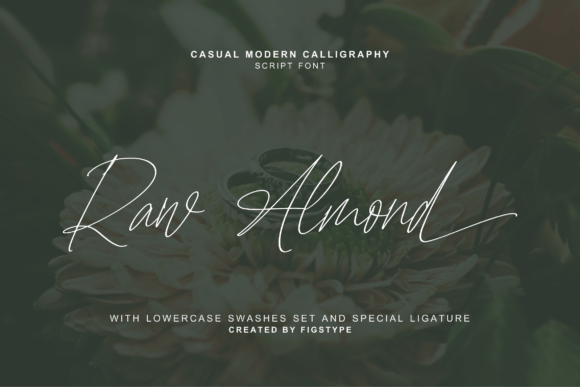 Raw Almond Font - Featured Image