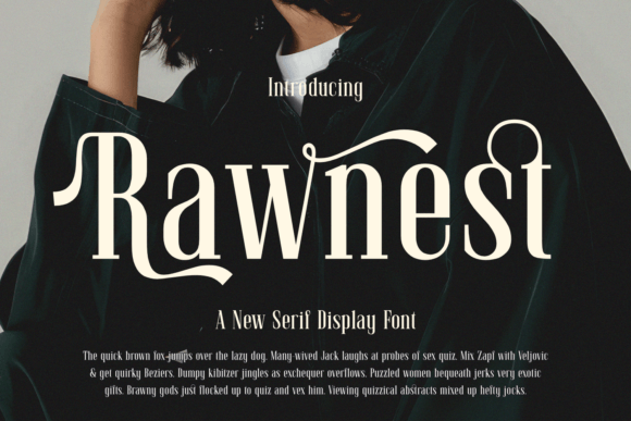Rawnest Font - Featured Image