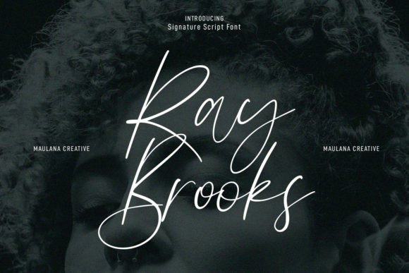 Ray Brooks Font - Featured Image