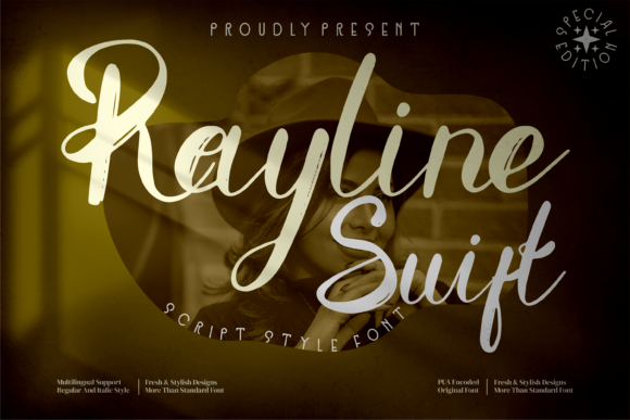 Rayline Swift Font - Featured Image