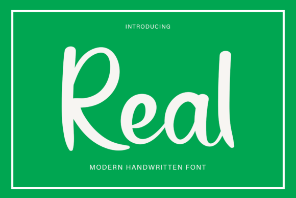 Real Font - Featured Image