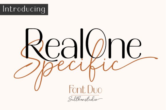 Real One Specific Font - Featured Image