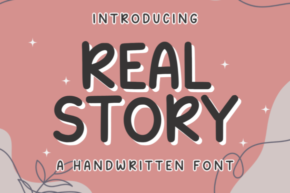 Real Story Font - Featured Image