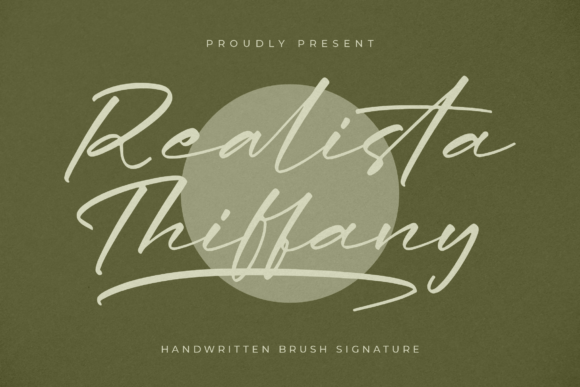 Realista Thiffany Font - Featured Image
