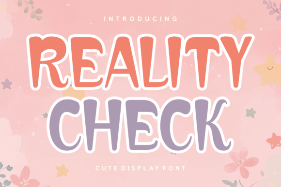 Reality Check Font - Featured Image