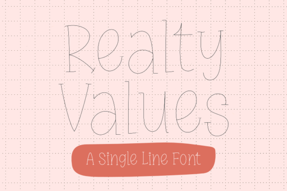 Realty Values Font - Featured Image