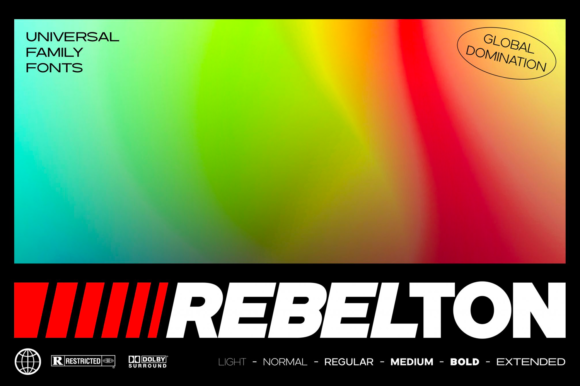 Rebelton Font - Featured Image