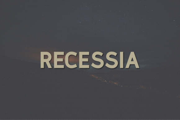 Recessia Font - Featured Image