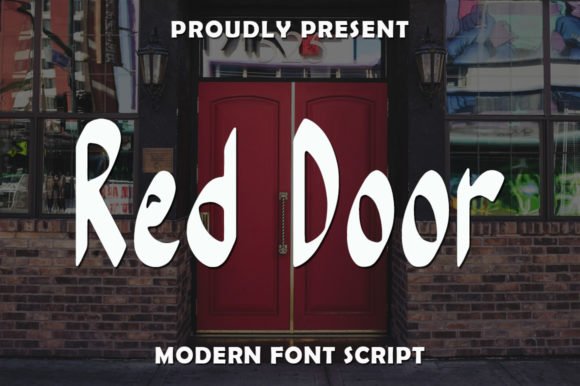 Red Door Font - Featured Image