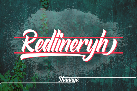 Redlineryh Font - Featured Image