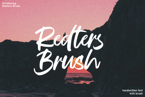 Redters Brush Font - Featured Image