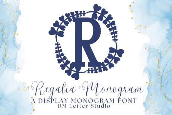 Regalia Monogram Font - Featured Image
