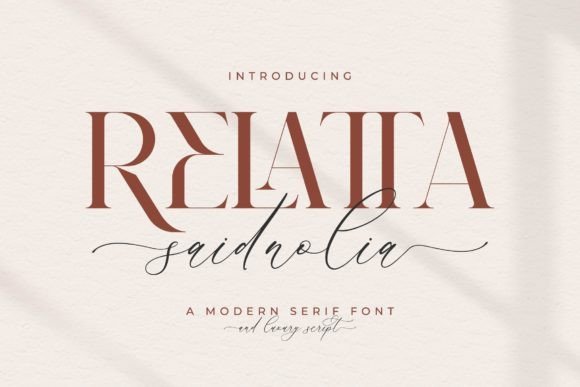 Relatta Saidnolia Duo Font - Featured Image