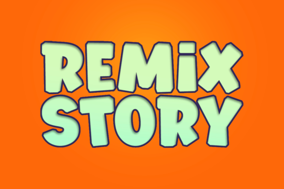 Remix Story Font - Featured Image