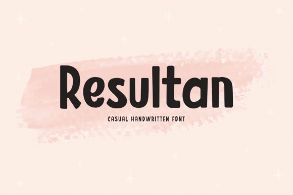 Resultan Font - Featured Image
