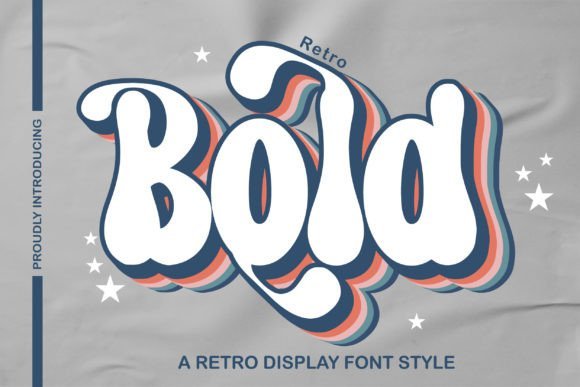 Retro Bold Font - Featured Image