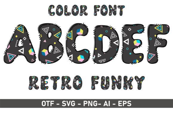 Retro Funky Font - Featured Image