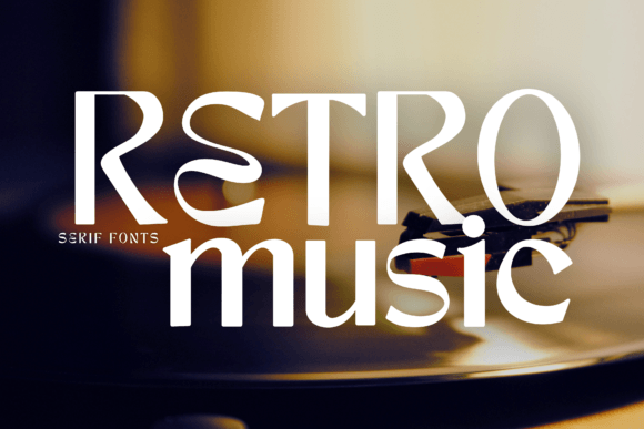 Retro Music Font - Featured Image