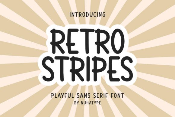 Retro Strip Font - Featured Image