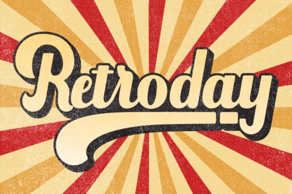 Retroday Font - Featured Image