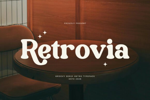 Retrovia Font - Featured Image