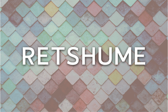 Retshume Font - Featured Image