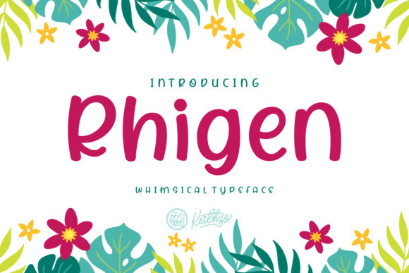 Rhigen Font - Featured Image