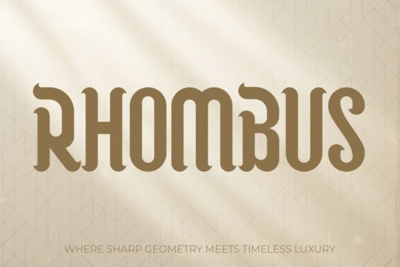 Rhombus Font - Featured Image
