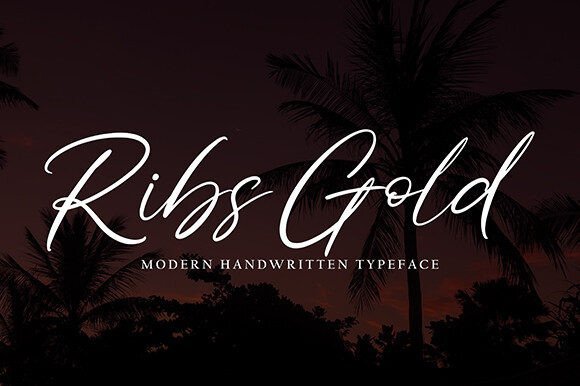 Ribs Gold Font - Featured Image
