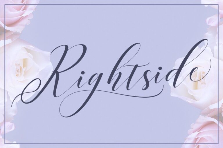Right Side Font - Featured Image