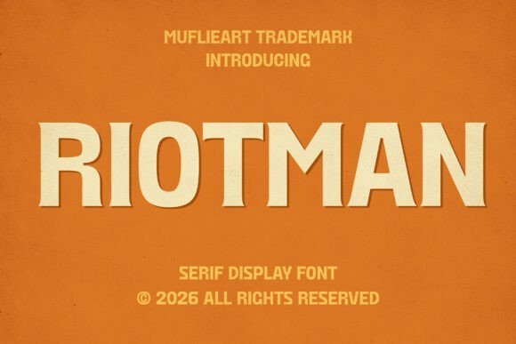 Riotman Font - Featured Image