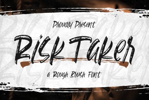 Risk Taker Font - Featured Image