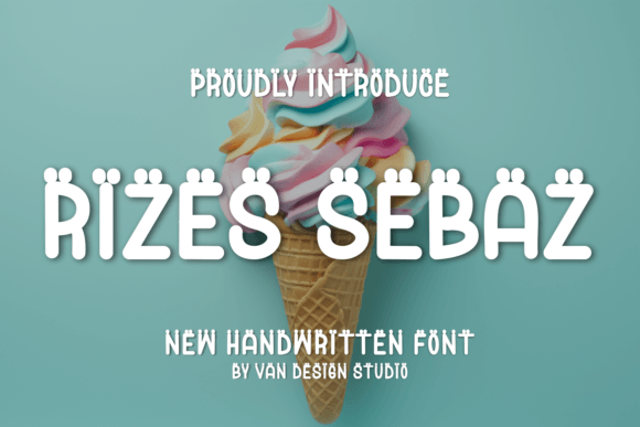 Rizes Sebaz Font - Featured Image