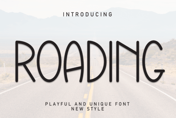 Roading Font - Featured Image