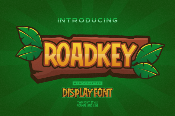 Roadkey Font - Featured Image