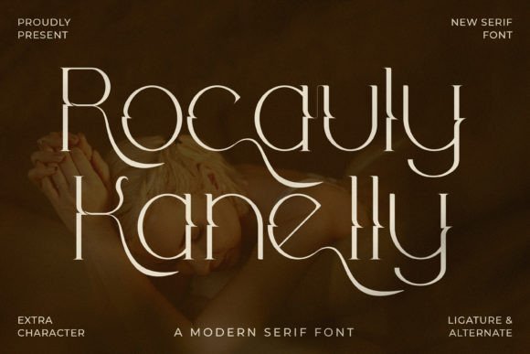 Rocauly Kanelly Font - Featured Image