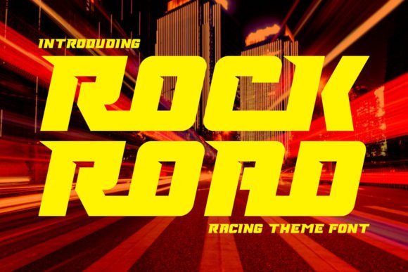 Rock Road Font - Featured Image